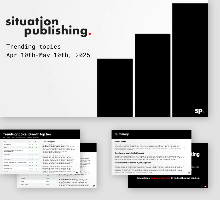 cover may 2025 trending topics